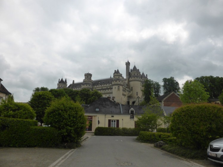 Pierrefonds Castle from the village