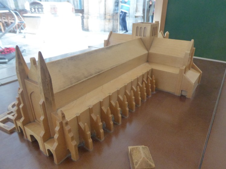 3D touchable model of Winchester Cathedral