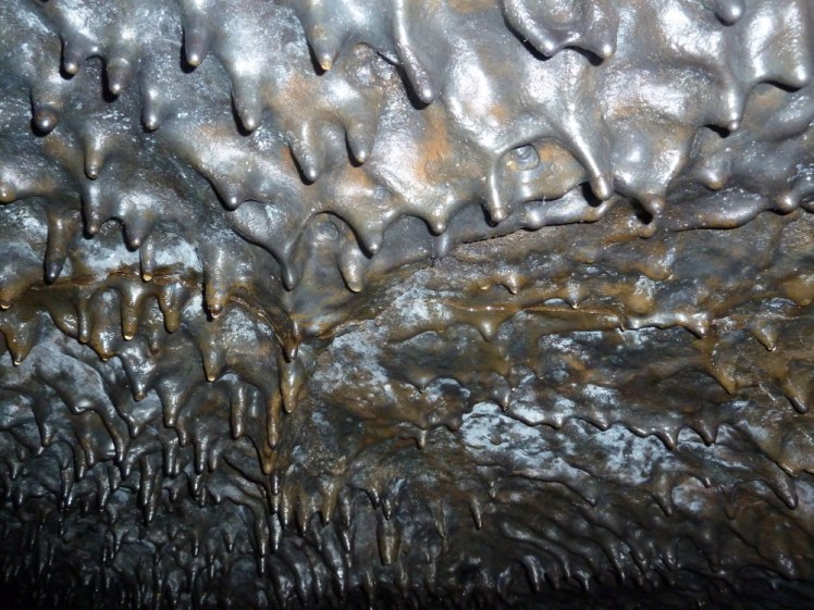 Little lava stalactites