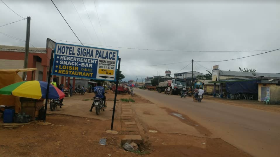 A street in Cameroon