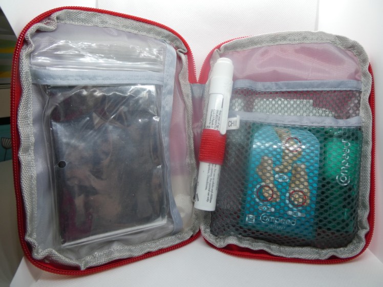 First aid kit interior