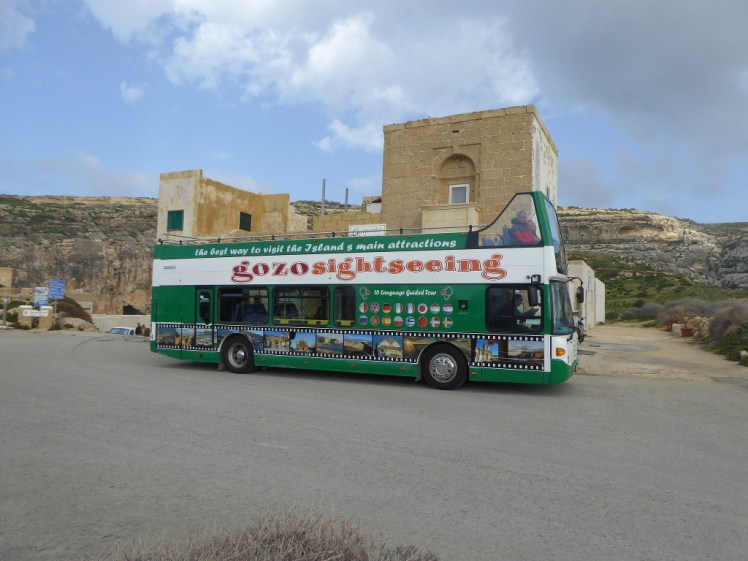 The Gozo sightseeing bus
