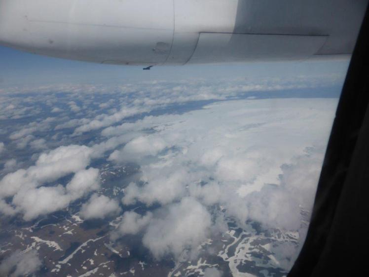 Vatnajökull from a plane