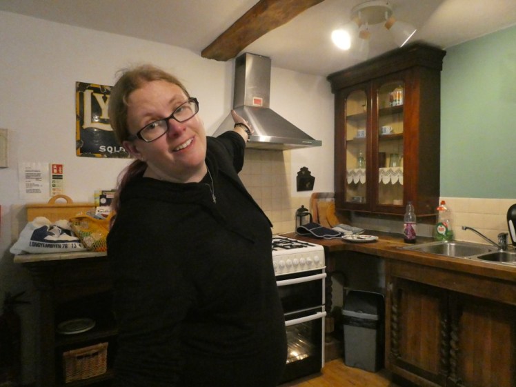 In Pip's Cabin's kitchen