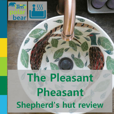 The Pleasant Pheasant: shepherd's hut tour/review | iamapolarbear.com