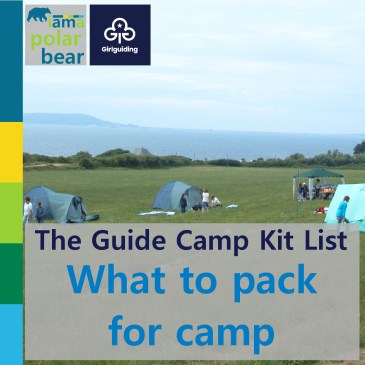 The Guide Camp Kit List: What to pack for camp | iamapolarbear.com