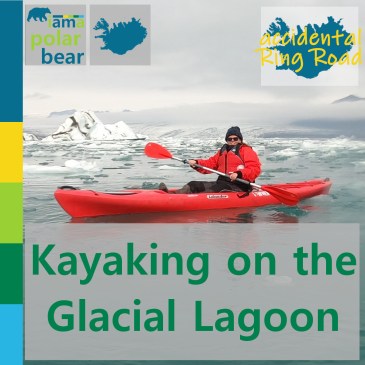 Kayaking on the glacier lagoon | iamapolarbear.com