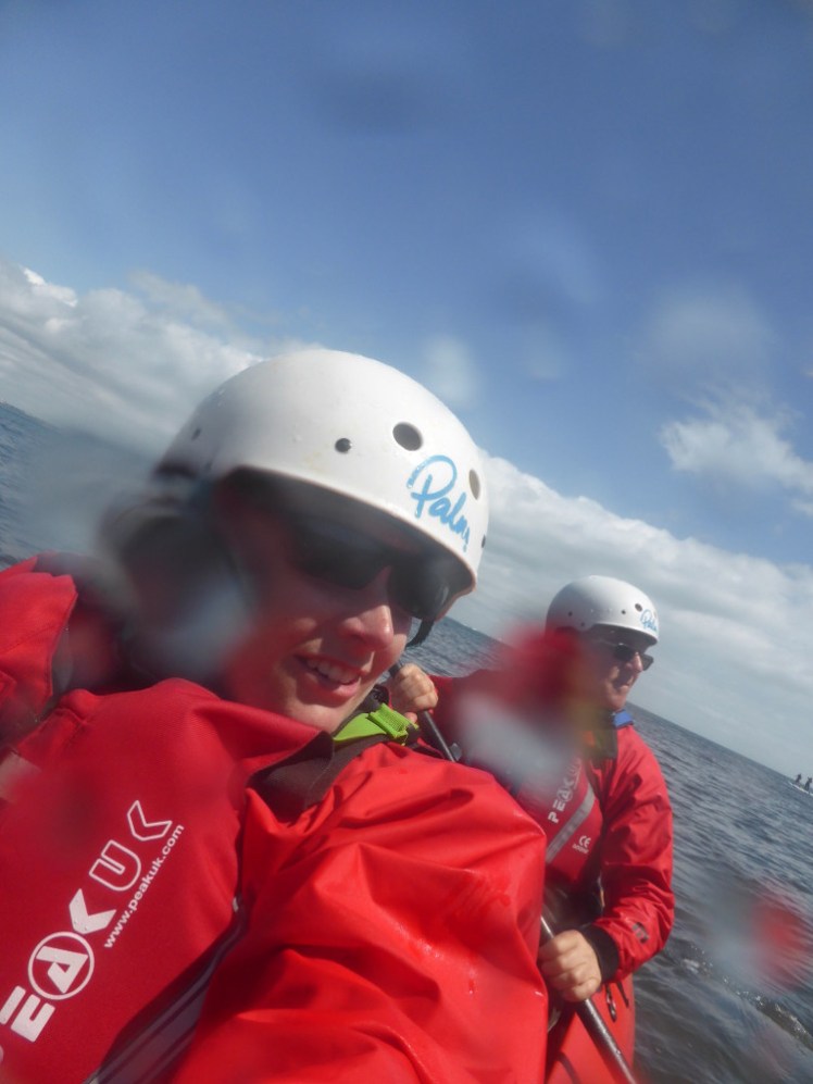 Me and Martin in our kayak