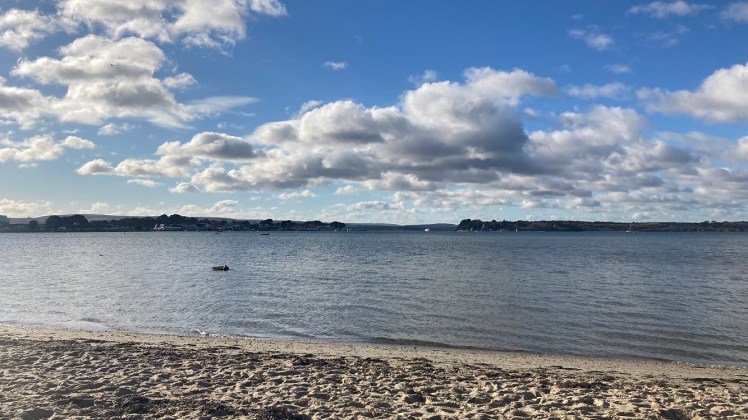 Poole Harbour from Sandbanks
