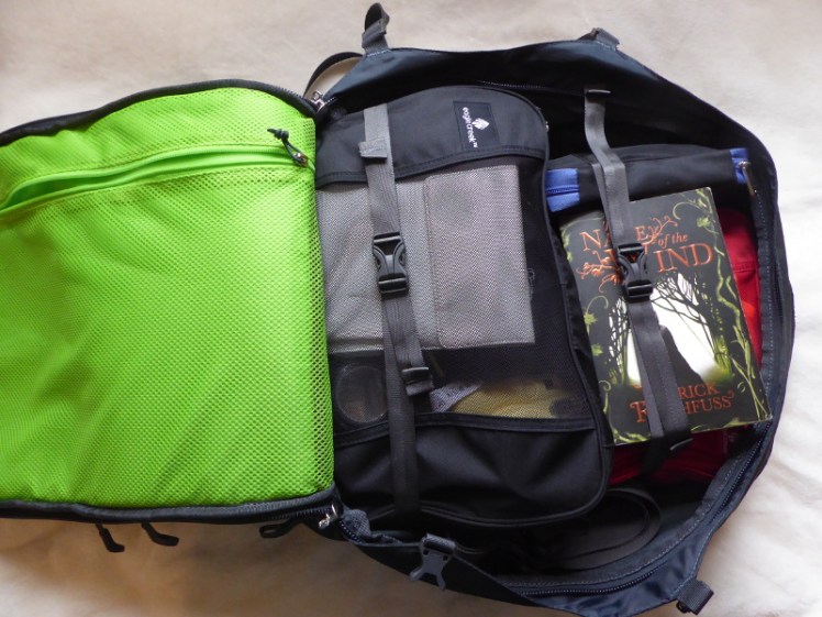 Packing for Cyprus: suitcase