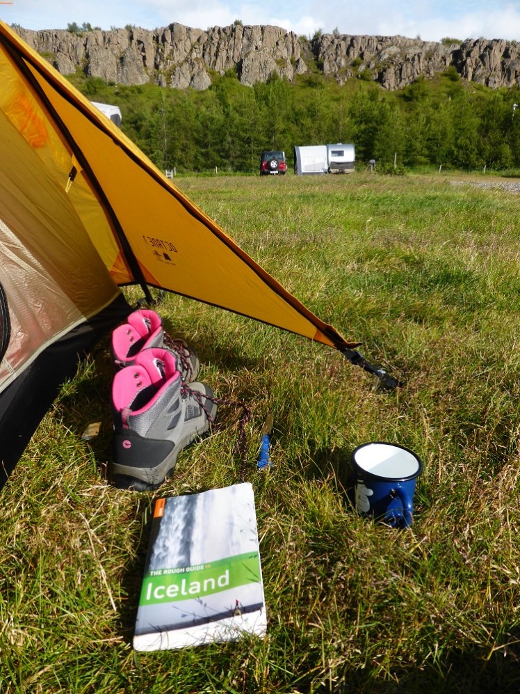 Camping at Egilsstaðir