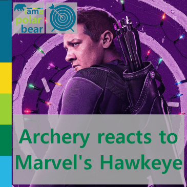 Archer reacts to Marvel's Hawkeye | iamapolarbear.com
