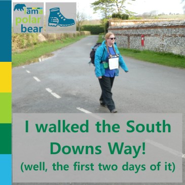 I walked the South Downs Way! | iamapolarbear.com