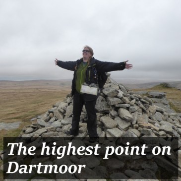 Highest point on Dartmoor title pic