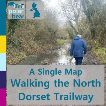 A Single Map: Walking the North Dorset Trailway | iamapolarbear.com