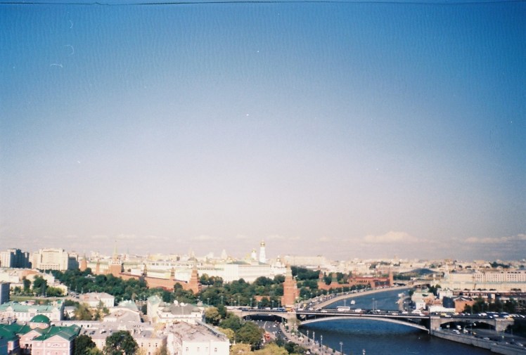 Views over Moscow on film