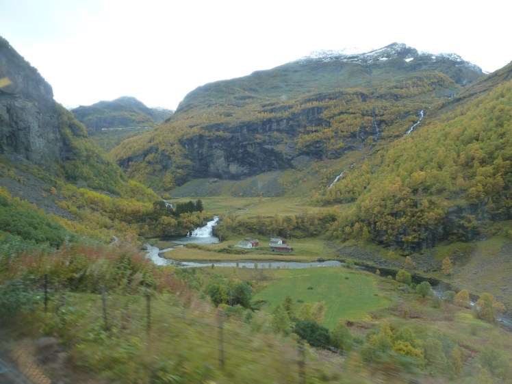 Scenery along the Flåmsbana