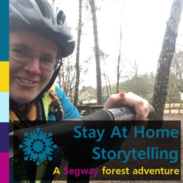 Stay At Home Storytelling: A Segway forest adventure | iamapolarbear.com