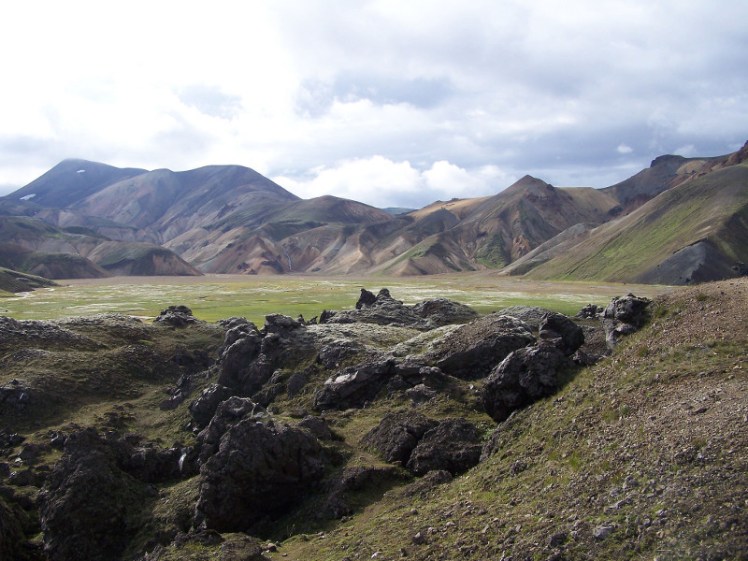 Meadows on day 1 of the Laugavegur trail