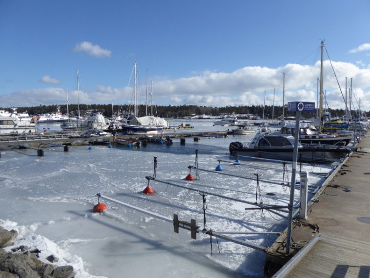 Nynäshamn in winter
