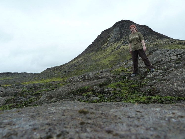 Timer selfie with Þríhnúkagígur