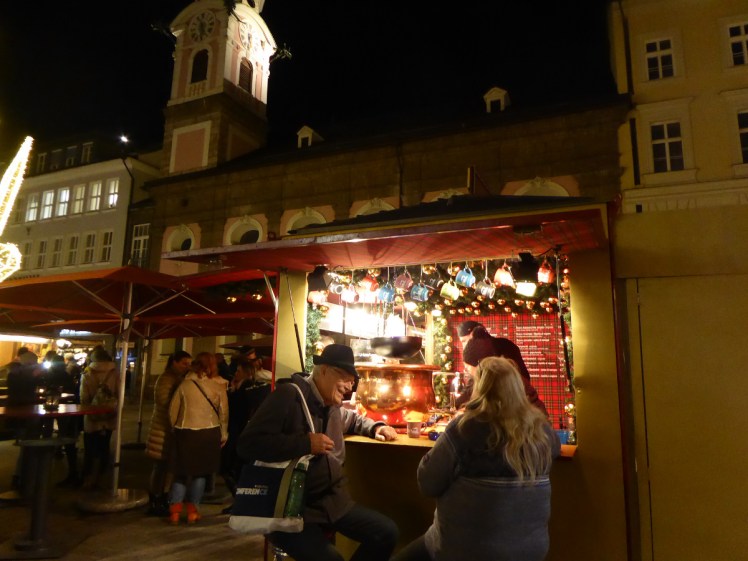 Innsbruck Christmas market food stall