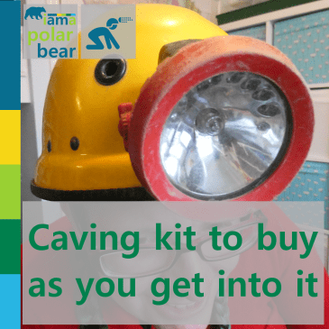Caving kit to buy as you get into it | iamapolarbear.com