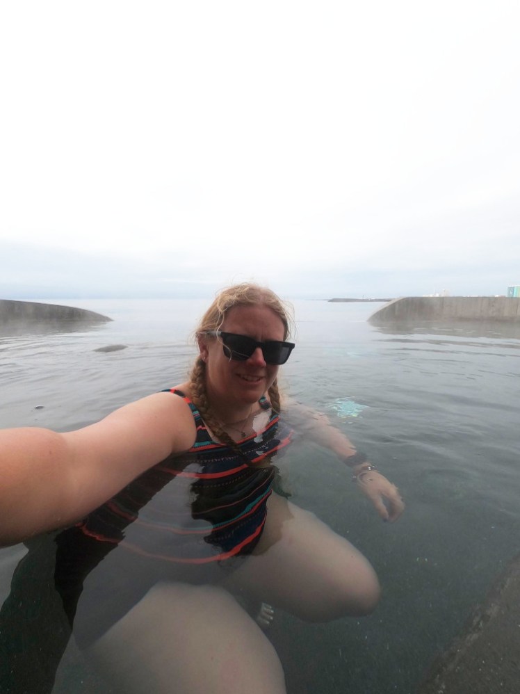 A selfie with the infinity view behind me.