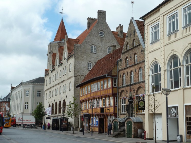 Historic buildings in Aalborg