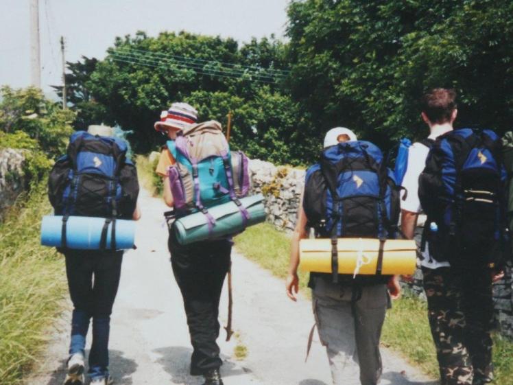 Walking away from Langton Matravers again