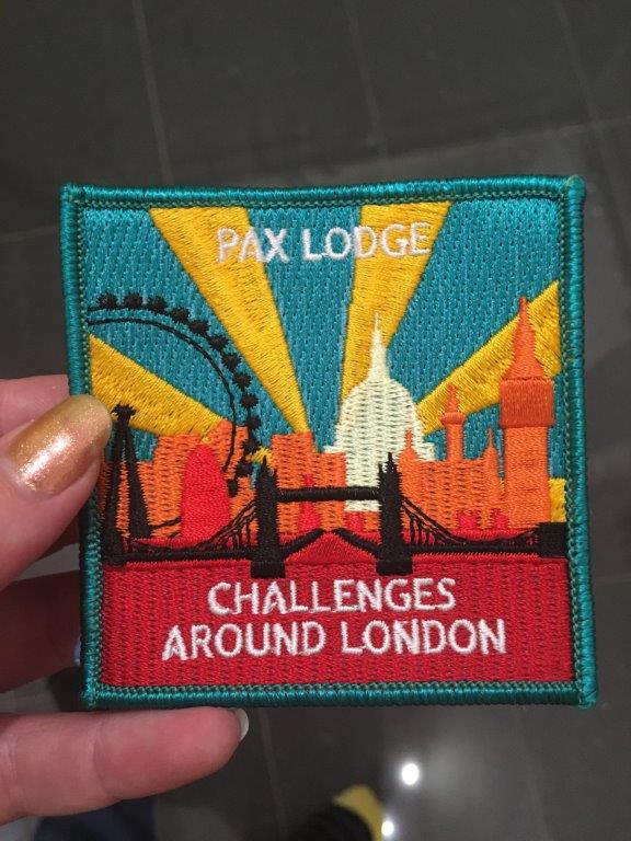 Pax Lodge Challenges Around London badge