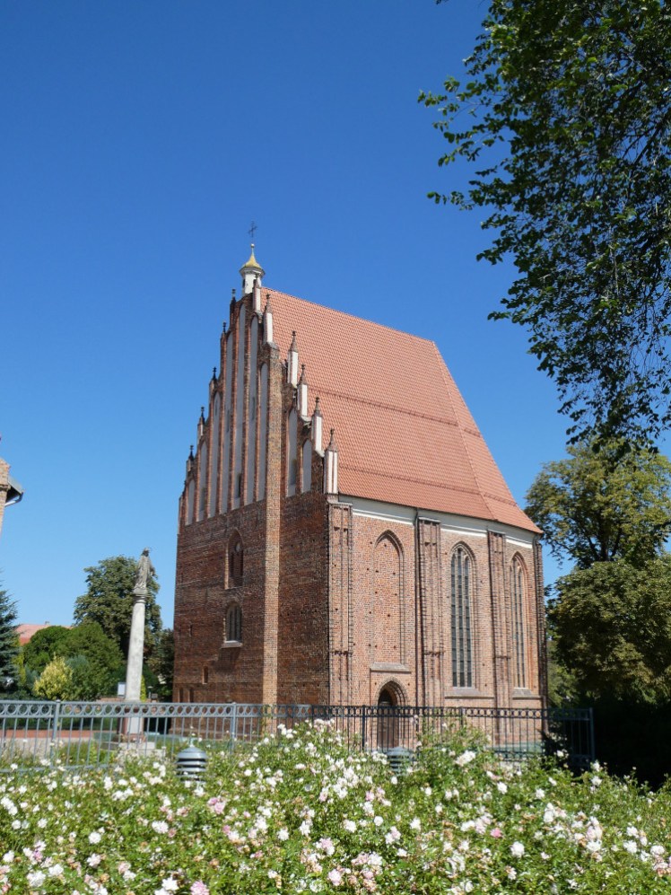 Mary's Church, Poznan. It's a nice brick Gothic church but it looks like it's been chopped in half and is missing the bit with the tower.