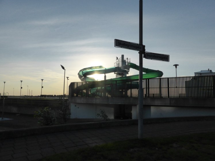 The swimming pool at Borgarnes