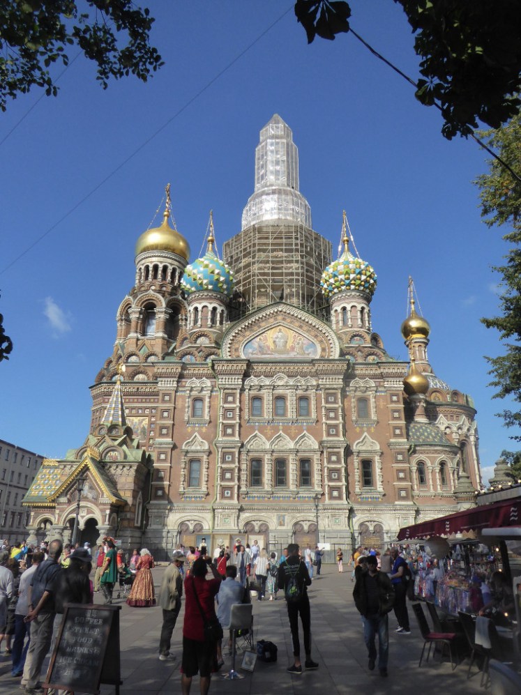 The Church on the Spilled Blood, St Petersburg