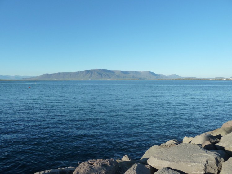 Esja from Reykjavik seafront