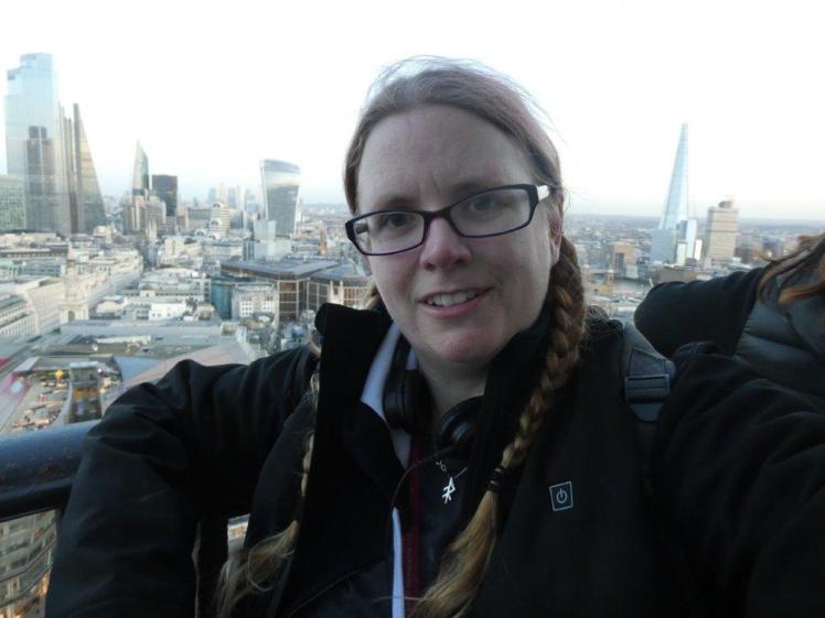 Heated coat in London