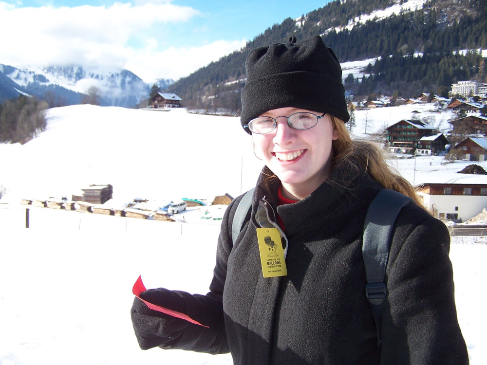 Me in Château-d'Œx during my year abroad