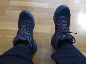 Trying out Mammut boots