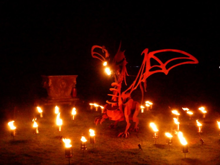 Fire-breathing dragon