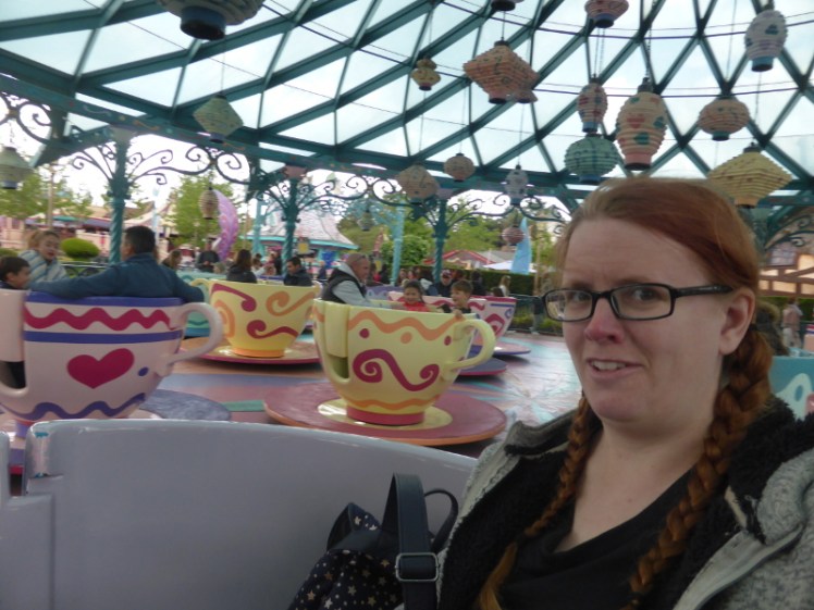Selfie in the teacups, Disneyland Paris