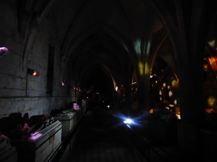bal des gisants - the cellars at Pierrefonds