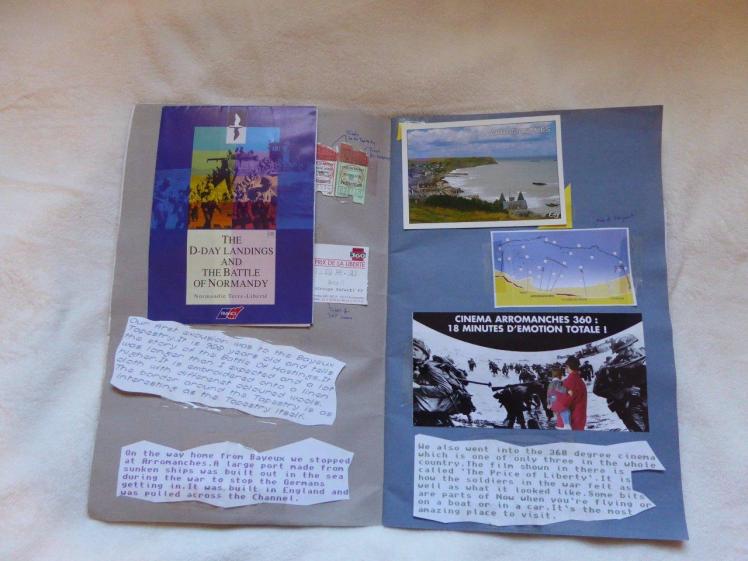 French exchange 09 Bayeux and Arromanches page