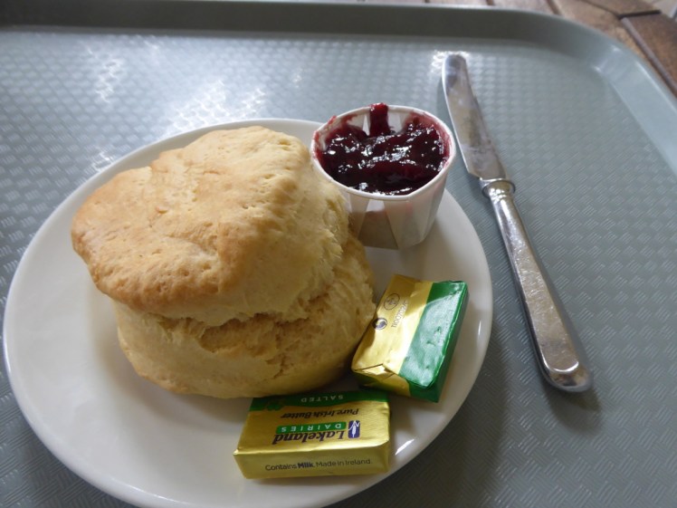 Scone in the refectory