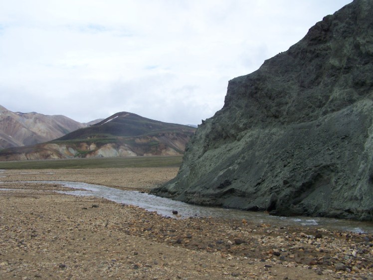 Looking back out of Grænagil