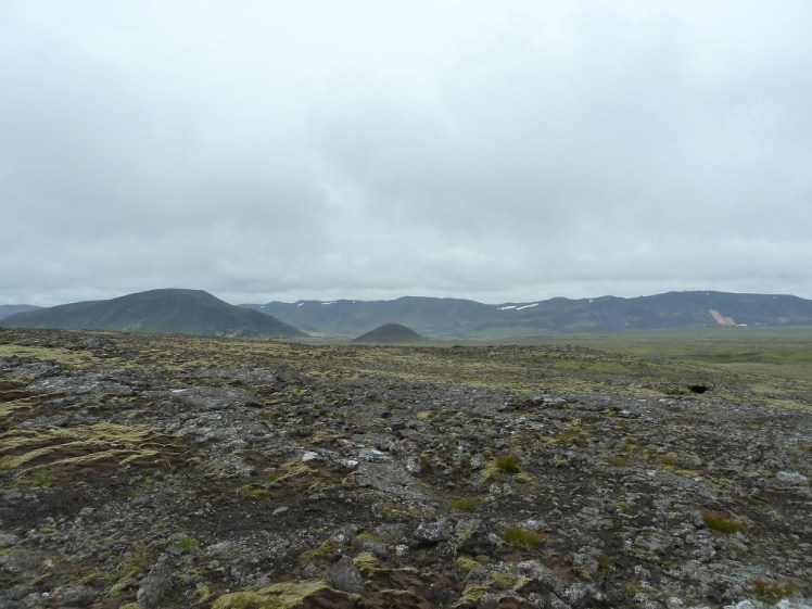 Landscape around Þríhnúkagígur