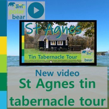 New video: St Agnes tin tabernacle tour | iamapolarbear.com
