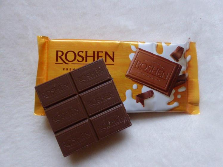 Roshen milk chocolate