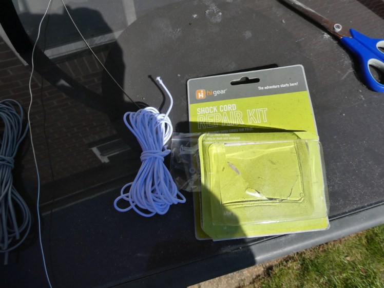 Shock cord replacement kit