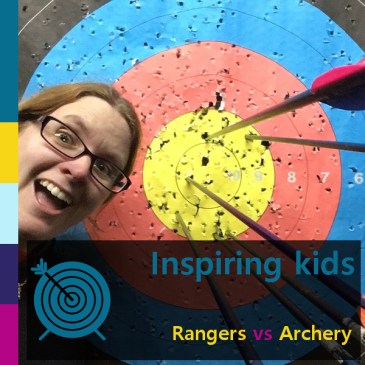Inspiring kids: Rangers vs archery | iamapolarbear.com