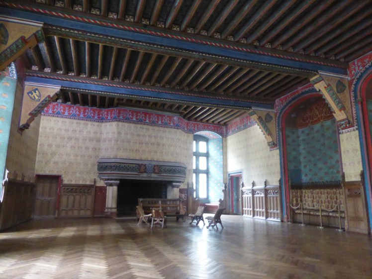 The bright reception room